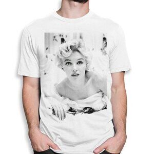 Marilyn Monroe Cotton Classic Fan Graphic Retro Unisex T-Shirt